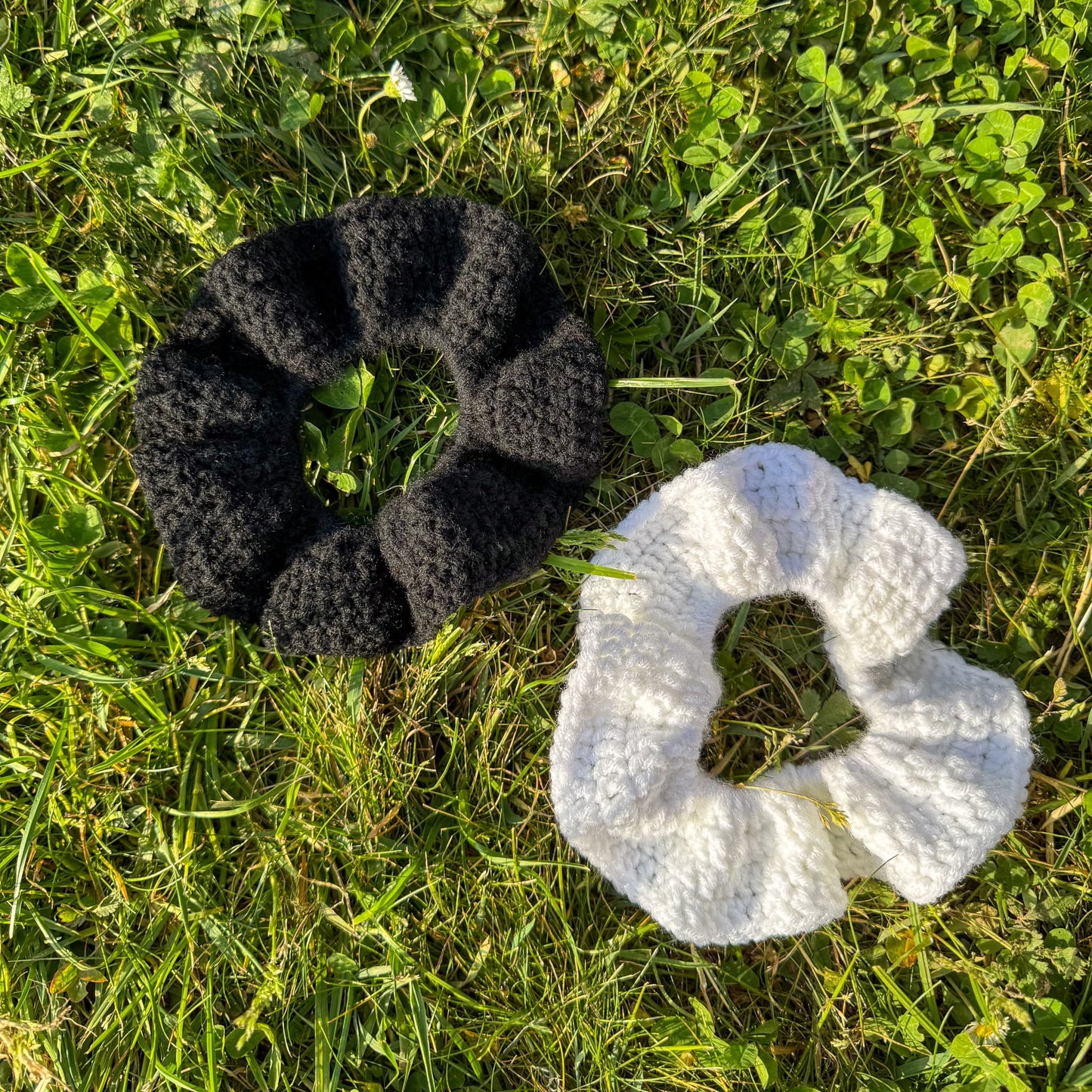 Chouchou en crochet Éclipse